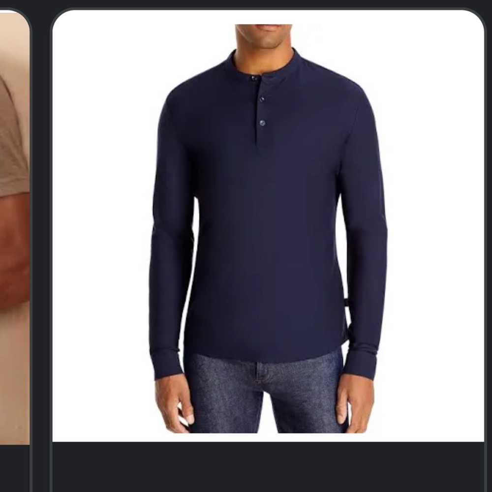 Boss Slim fit Henley